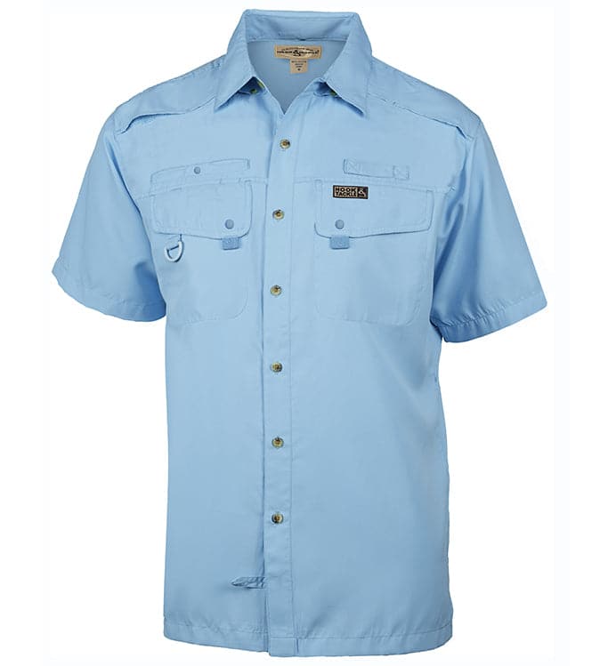 Camisa de pesca de manga corta con ventilación y protección UV Seacliff 2.0 para hombre