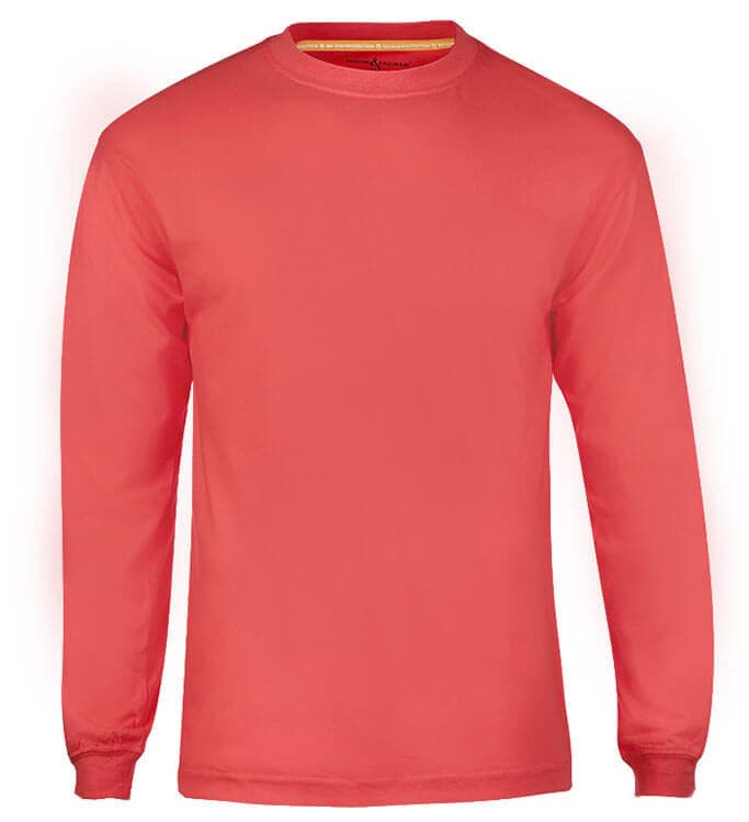 Camiseta de pesca de manga larga con protección UV y diseño del sistema solar para hombre