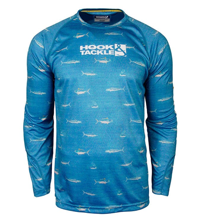 Camiseta de pesca juvenil Offshore Fish con protección UV (8-20)