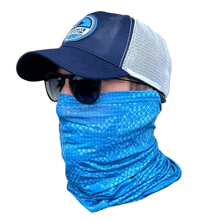 Mascarilla de cuello y cara con estampado Geo Camo