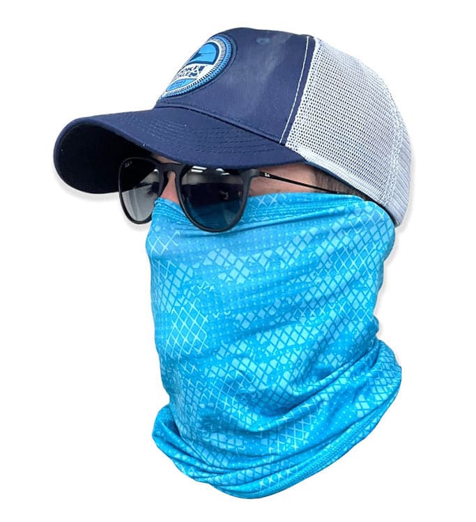 Mascarilla de cuello y cara con estampado Geo Camo