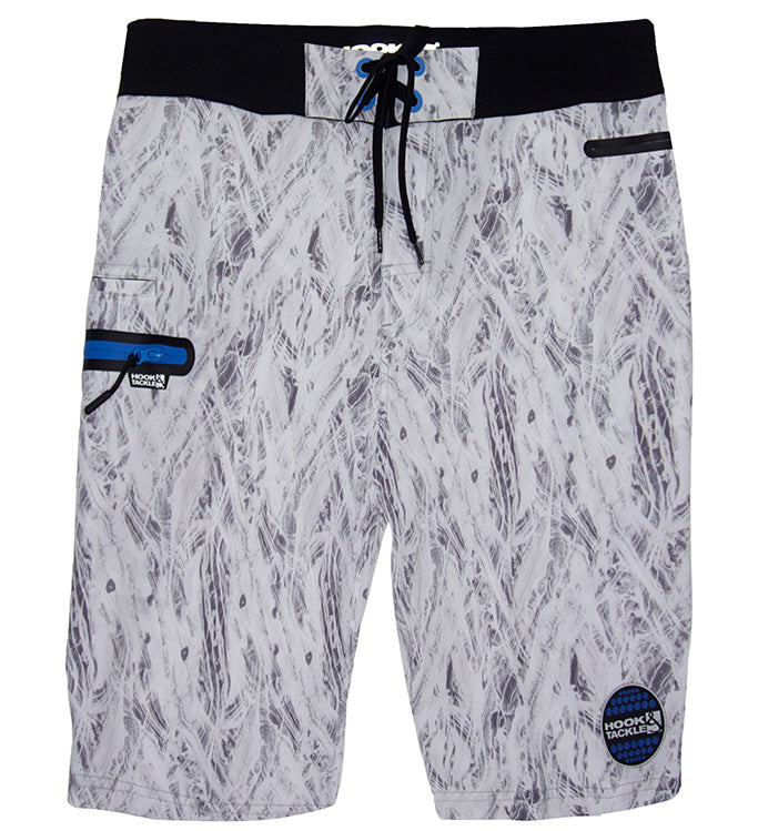 Boardshort elástico de pesca Riptide para hombre