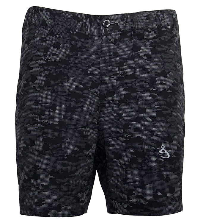 Pantalones cortos elásticos ligeros para hombre, camuflaje de puntos, diseño lata de cerveza