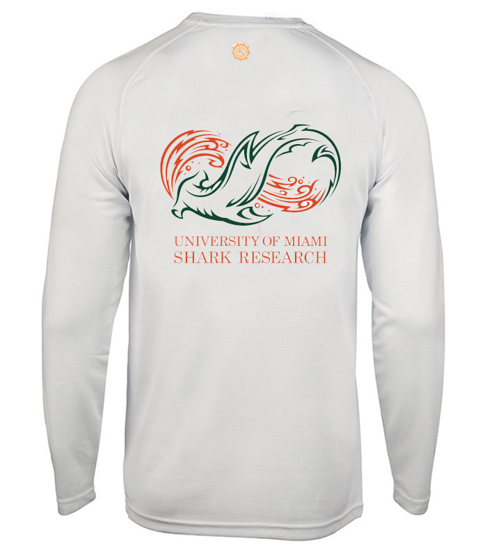 Camisa de manga larga Seamount para hombre de la Univ. de Miami