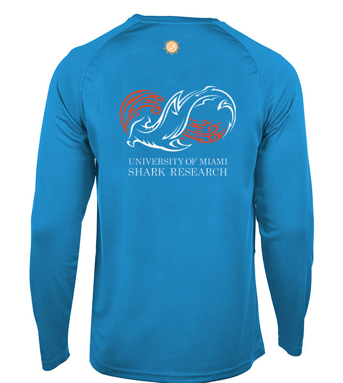 Camisa de manga larga Seamount para hombre de la Univ. de Miami