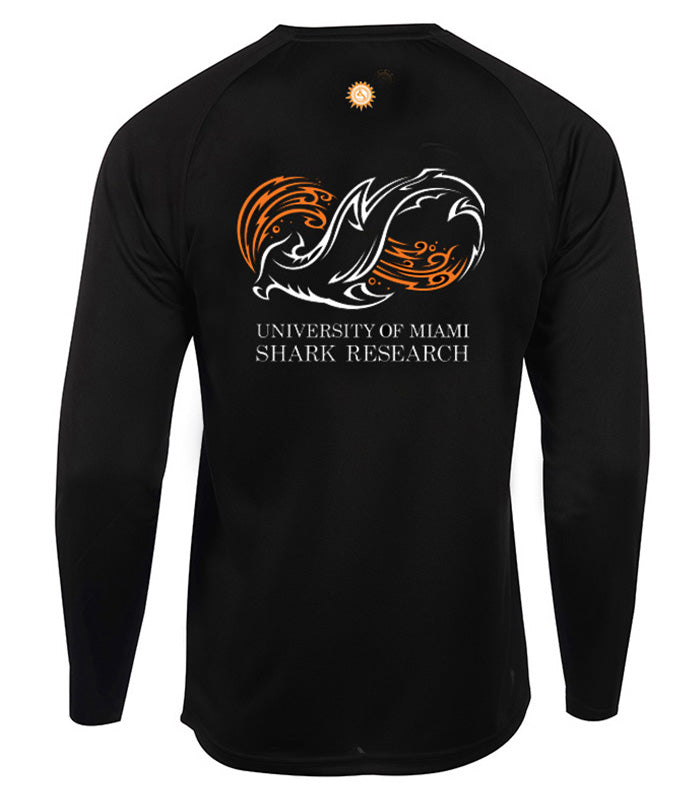 Camisa de manga larga Seamount para hombre de la Univ. de Miami