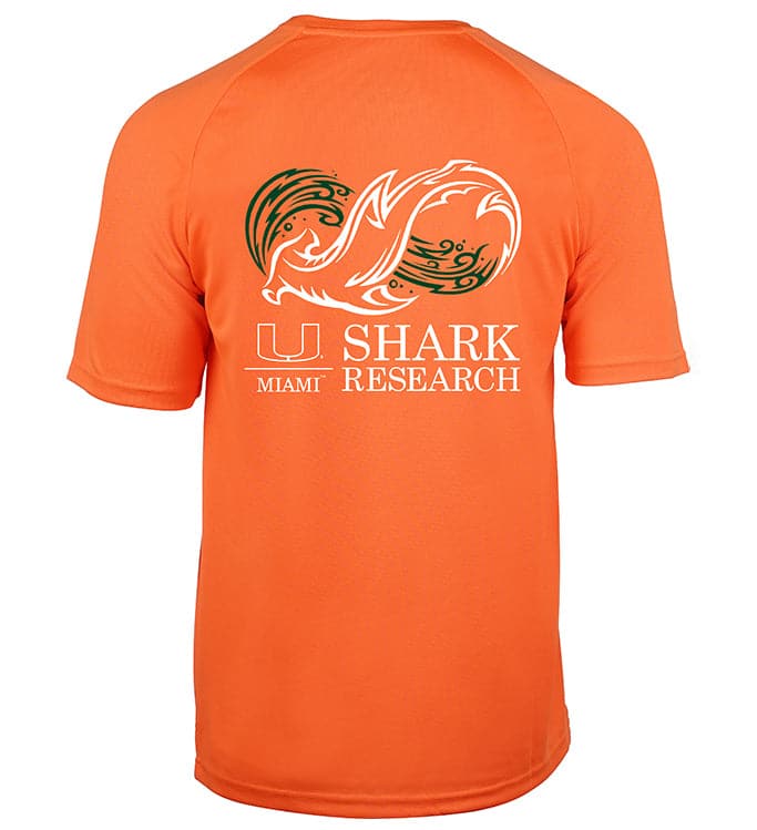 Camisa de manga corta Seamount de la Universidad de Miami para hombre
