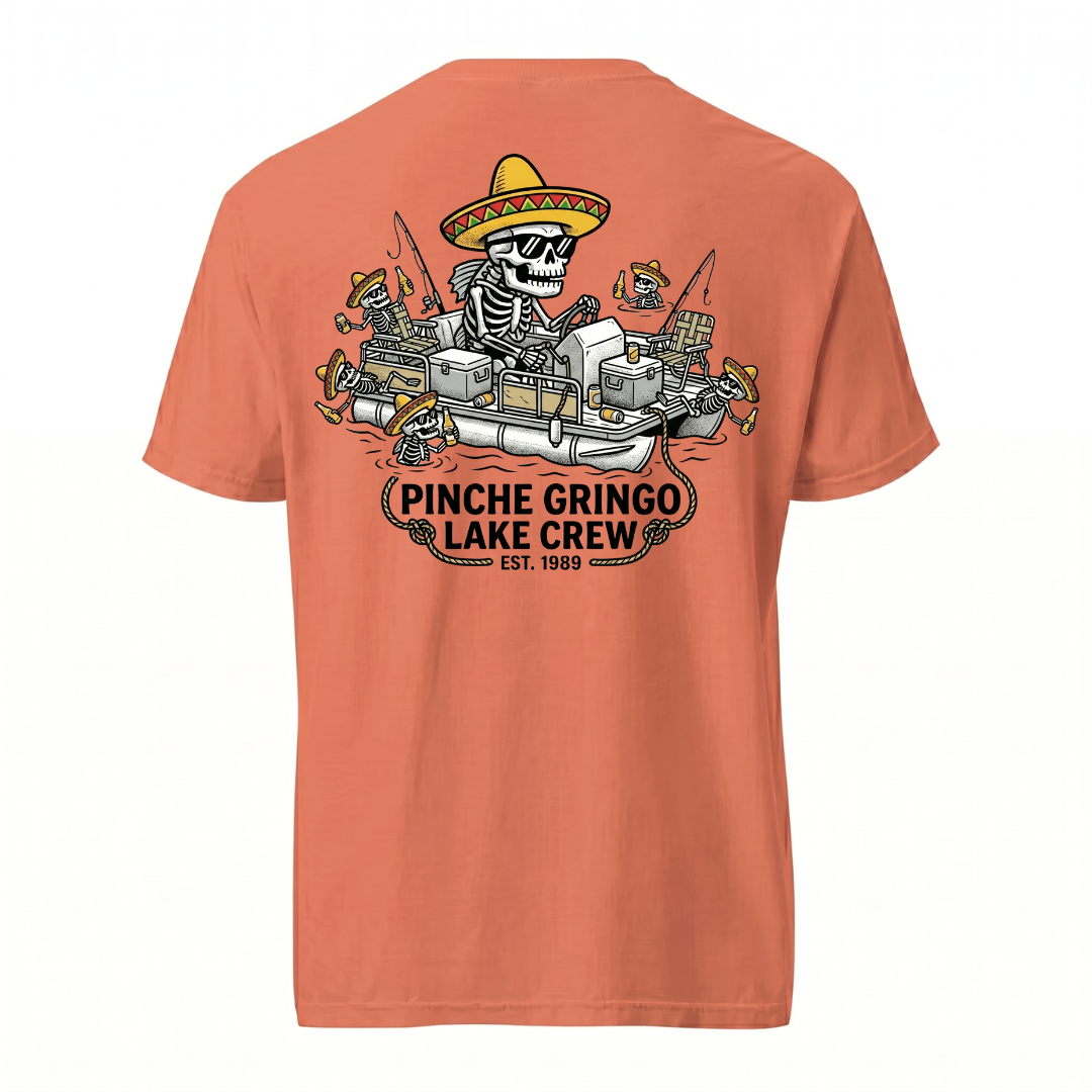 Pinche Gringo Lake Crew Booze Cruise Shirt