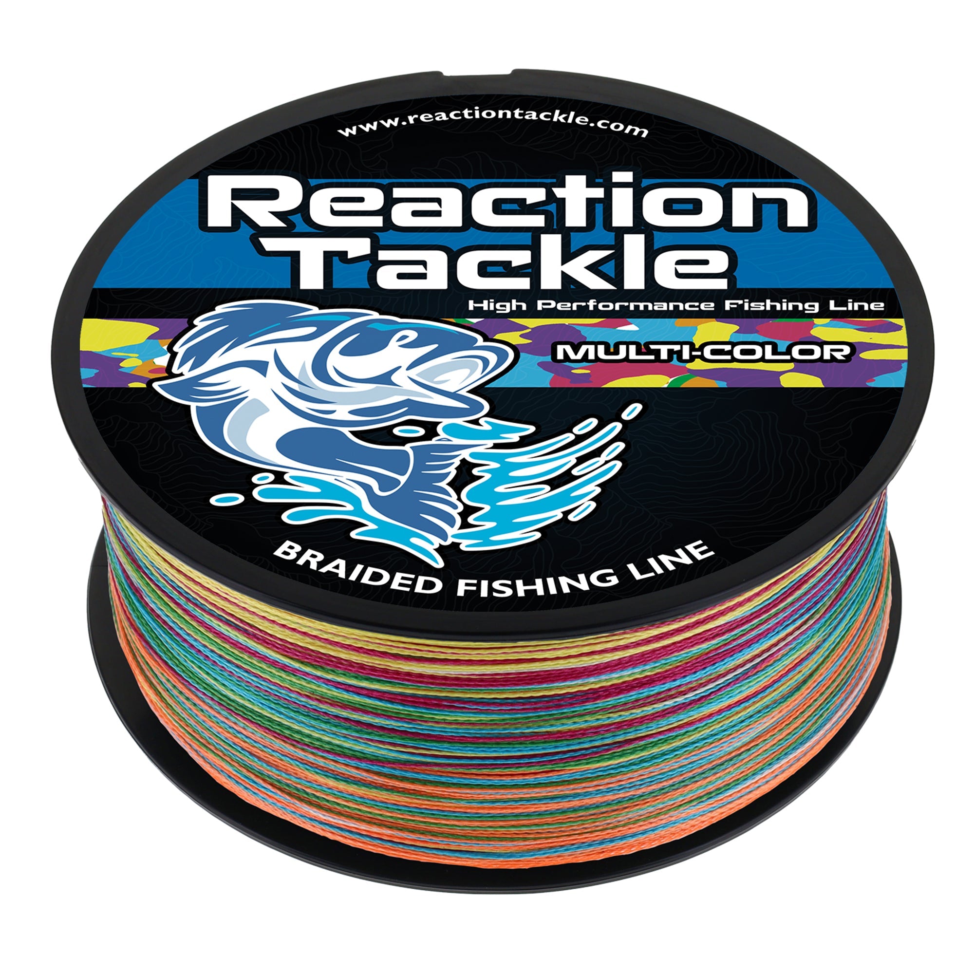 Línea de pesca trenzada Reaction Tackle - Multicolor