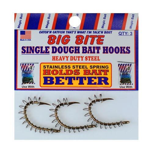 Magic Bait Snelled Dough Bait Hook 4ct Bobber Bargain