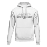 Make Time For Great Adult Fleece Hooded Sweatshirt