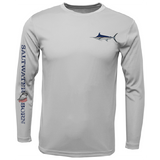 SK Marlin on Chest Long Sleeve UPF 50+ Dry-Fit Shirt