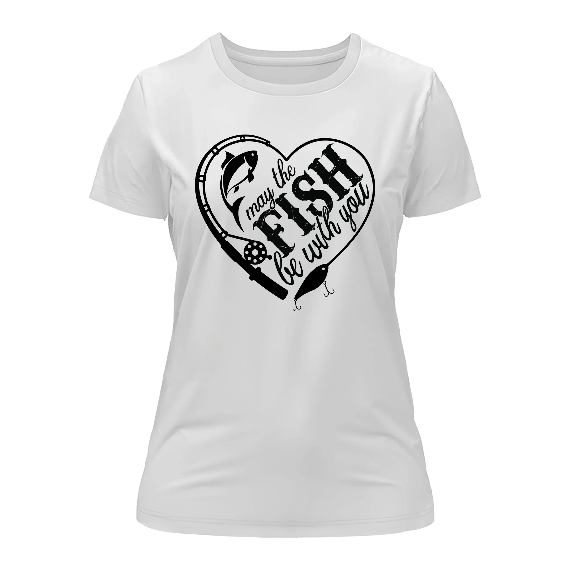 May The Fish Be With You T-Shirt for Women