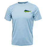 Key West, FL Mahi on Chest Short Sleeve UPF 50+ Dry-Fit Shirt