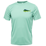 Key West, FL Mahi on Chest Short Sleeve UPF 50+ Dry-Fit Shirt