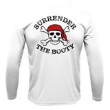 Florida Freshwater Born "Surrender The Booty" Boy's Long Sleeve UPF 50+ Dry-Fit Shirt