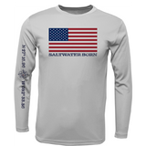 Siesta Key, FL USA Born Long Sleeve UPF 50+ Dry-Fit Shirt