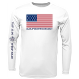 Siesta Key, FL USA Born Long Sleeve UPF 50+ Dry-Fit Shirt