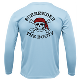 Freshwater Born "Live Love Lake" Surrender the Booty Men's Long Sleeve UPF 50+ Dry-Fit Shirt