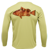 Grouper Long Sleeve UPF 50+ Dry-Fit Shirt