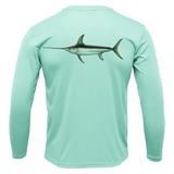 Swordfish Long Sleeve UPF 50+ Dry-Fit Shirt