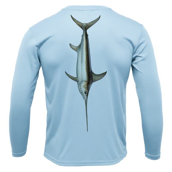 Siesta Key, FL Trophy Sword Long Sleeve UPF 50+ Dry-Fit Shirt
