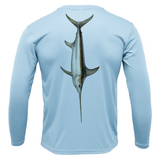 Siesta Key, FL Trophy Sword Long Sleeve UPF 50+ Dry-Fit Shirt