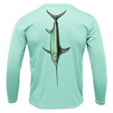 Siesta Key, FL Trophy Sword Long Sleeve UPF 50+ Dry-Fit Shirt
