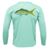 Siesta Key Yellowtail Long Sleeve UPF 50+ Dry-Fit Shirt
