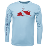 Siesta Key, FL Hogfish Diver Long Sleeve UPF 50+ Dry-Fit Shirt