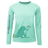 Mermaid Wrap Women's Long Sleeve UPF 50+ Dry-Fit Shirt