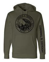 Sweat à capuche "Continuez à caster"