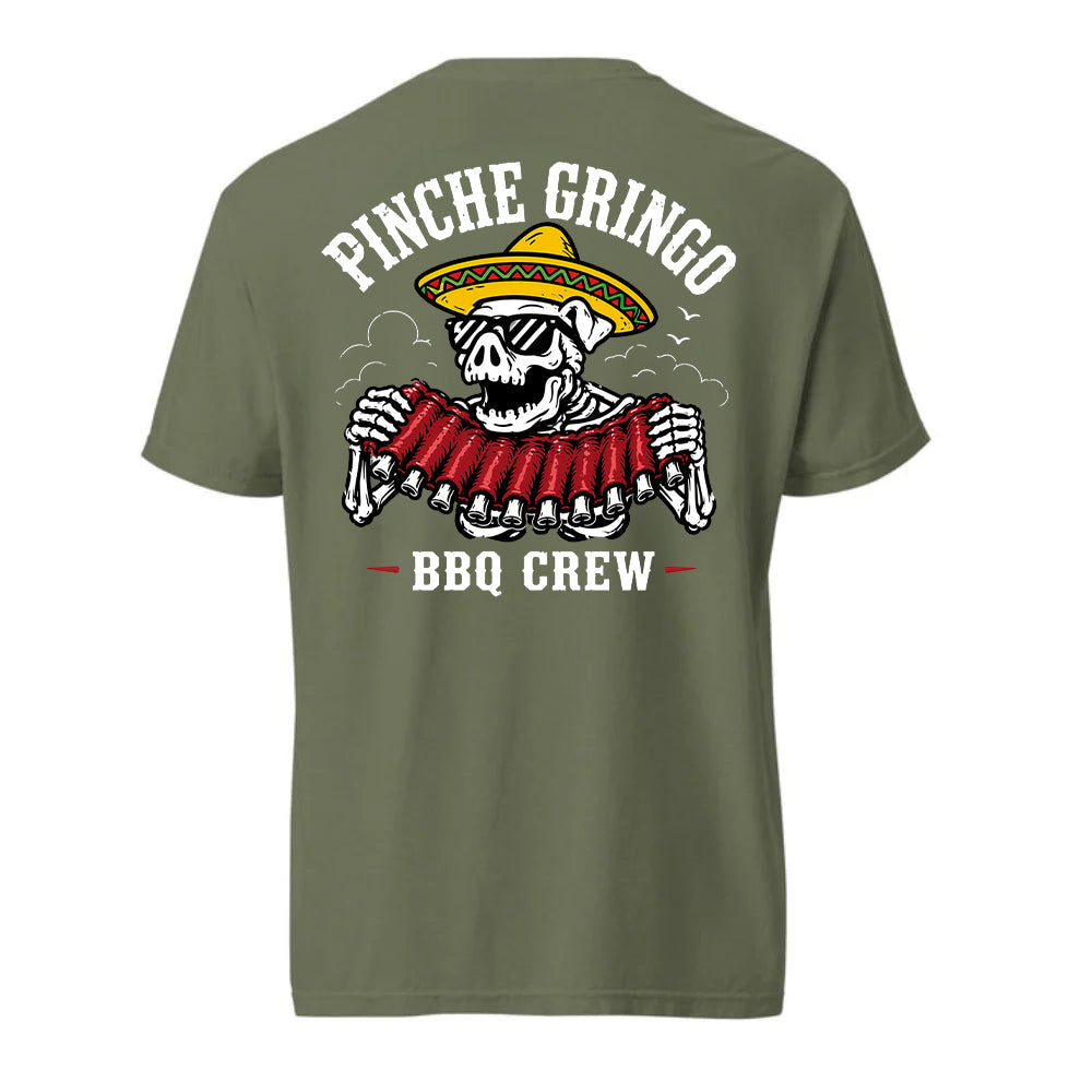 Pinche Gringo BBQ Crew Rib Feast Shirt