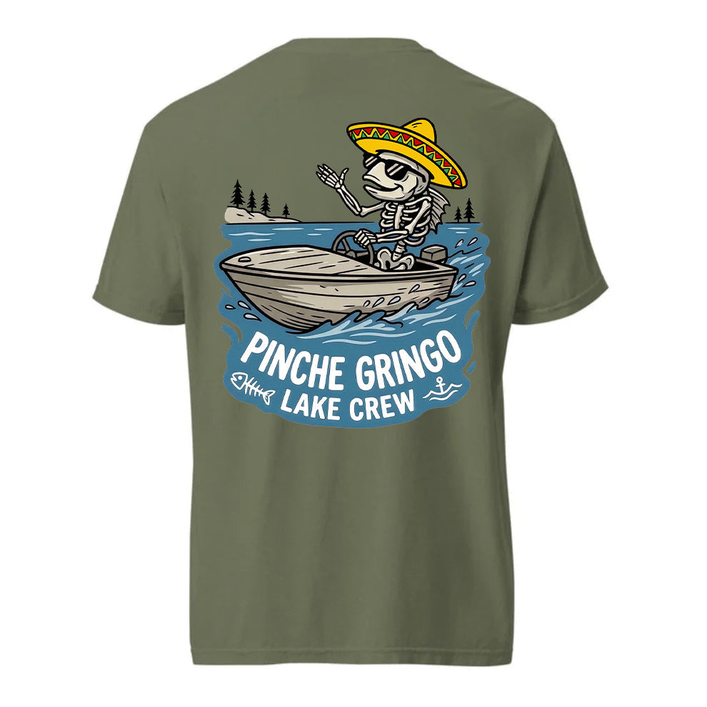 Pinche Gringo Lake Crew Shirt