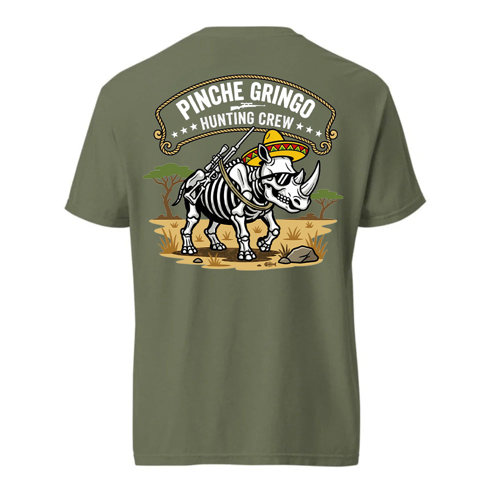 Pinche Gringo Hunting Crew Rhino Shirt