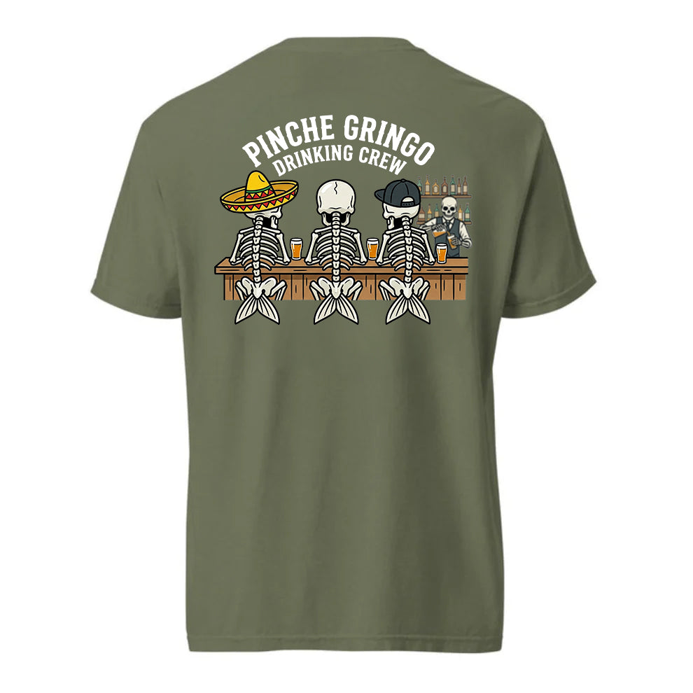 Pinche Gringo Last Cast Crew Shirt