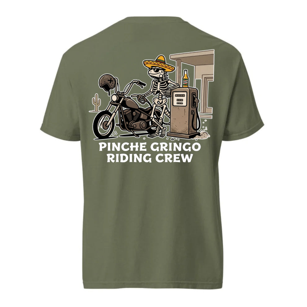 Pinche Gringo Riding Crew Gas Stop Shirt