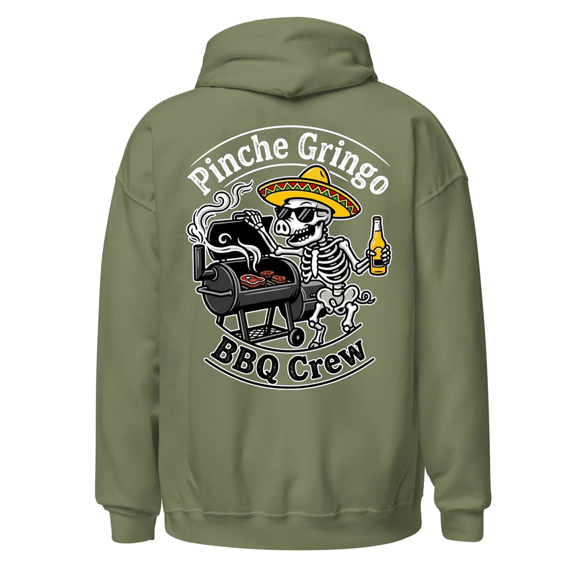 Pinche Gringo BBQ Crew Smoker Hoodie