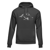 Mountain Cycling Adult Fleece Hooded Sweatshirt