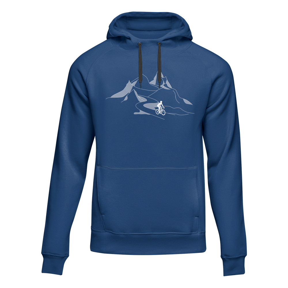 Mountain Cycling Adult Fleece Hooded Sweatshirt