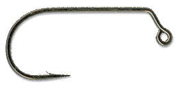 Mustad Jig Hook (60, Round, Black, 1000ct) Bobber Bargain