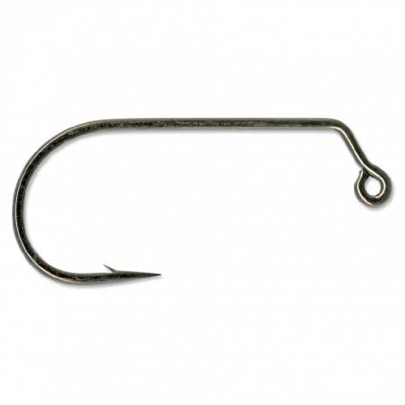 Mustad Jig Hook (60, Round, Black, 50ct) Bobber Bargain