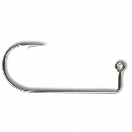 Mustad Jig Hook (Round Bend, Black Nickel, Heavy Wire) Bobber Bargain