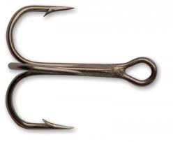 Mustad Round Bend Treble Hooks Bobber Bargain