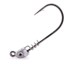 Mustad Spring Lock Jig Head (3/8, 4/0, Plain, 3ct) Bobber Bargain