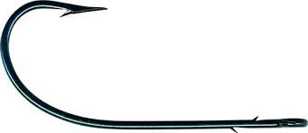 Mustad Sproat Worm Hook (Blue, 100ct) Bobber Bargain