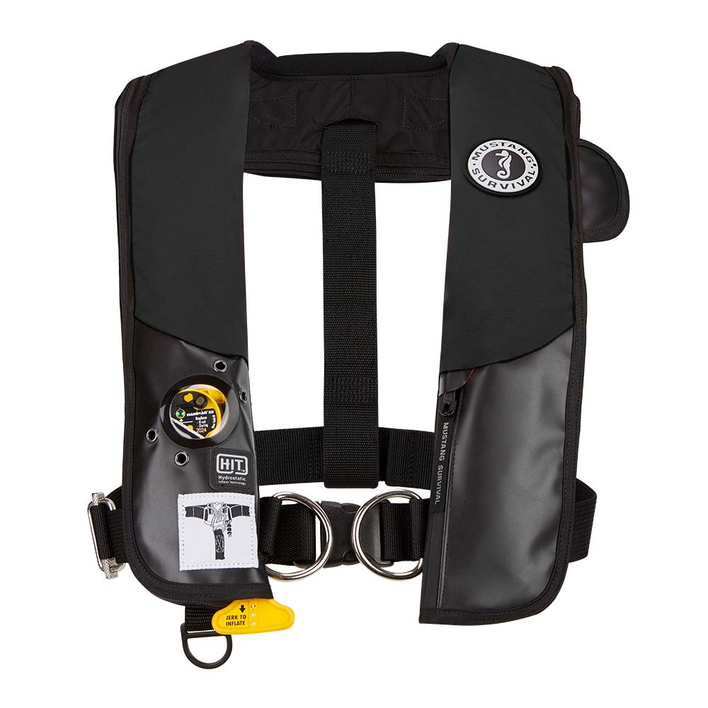 Mustang HIT Hydrostatic Inflatable PFD - Automatic/Manual with Sailing Harness Bobber Bargain