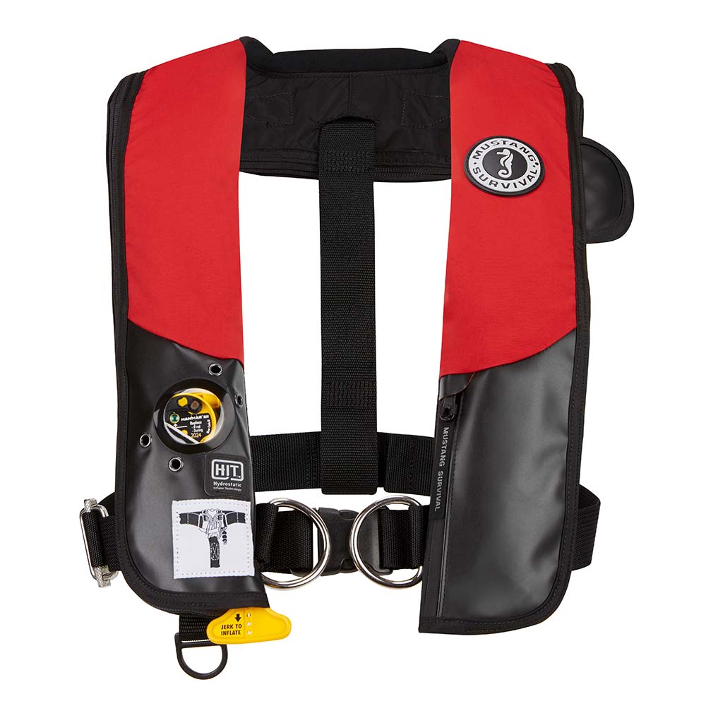 Mustang HIT Hydrostatic Inflatable PFD - Automatic/Manual with Sailing Harness Bobber Bargain