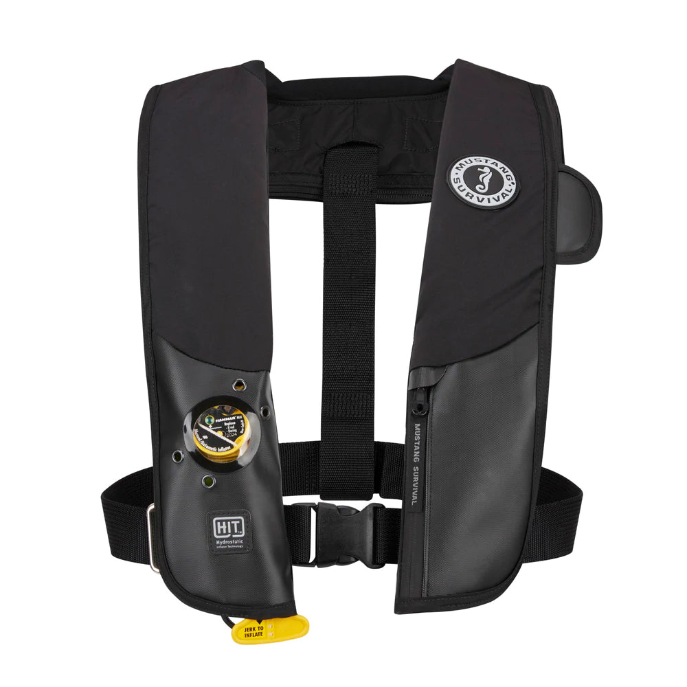 Mustang HIT Hydrostatic Inflatable PFD - Automatic/Manual with Sailing Harness Bobber Bargain