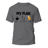 My Fishing Plan Man T-Shirt